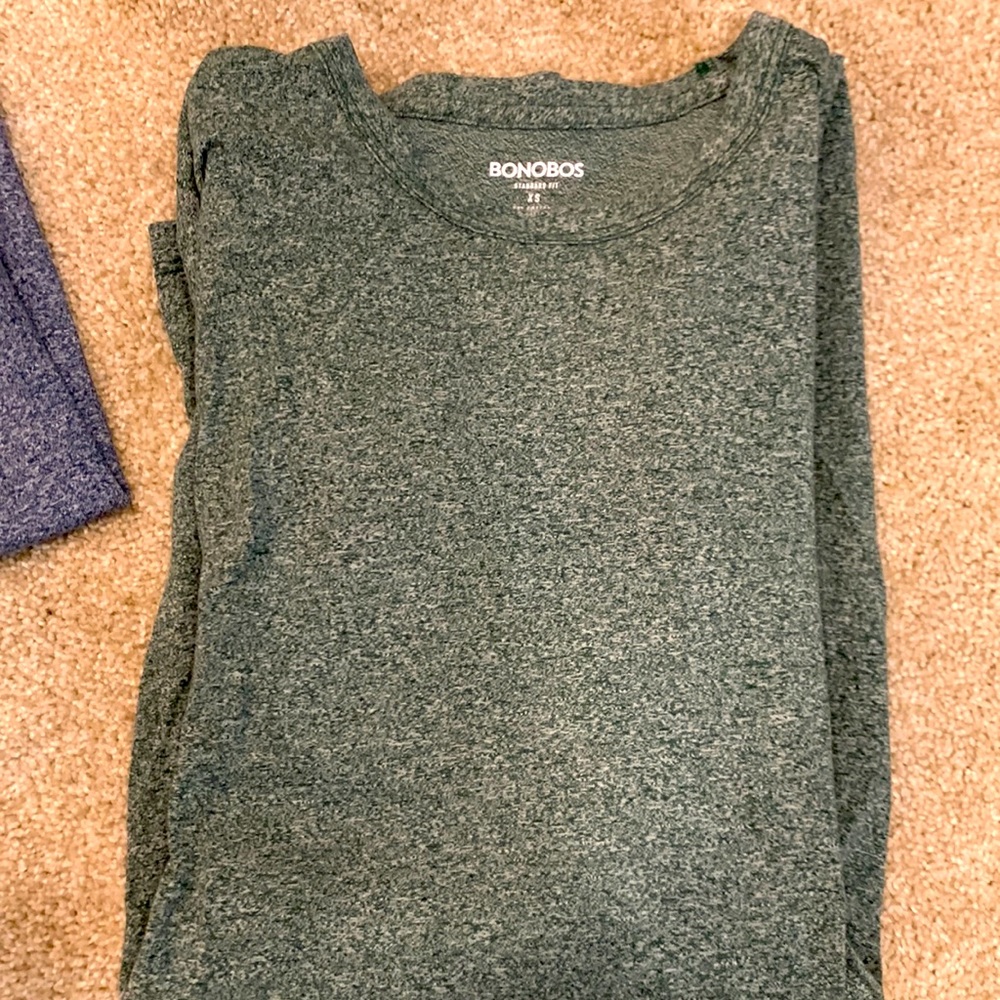 Bonobos mens long sleeve tshirt